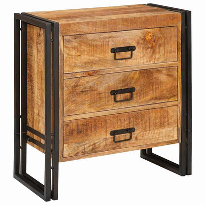 Buffet Castanho 66 x 33 x 70 cm Madeira de mangueira maciça