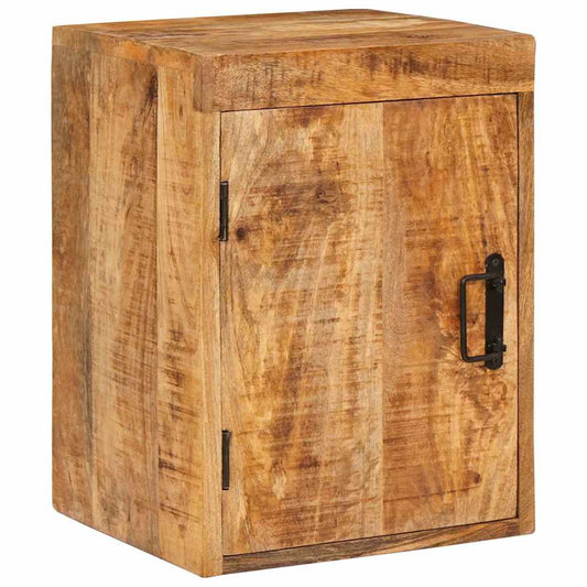 Mesa-de-cabeceira Castanho Madeira de manga maciça
