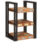 Mesa-de-cabeceira 2 pcs Madeira Sólida Reclamada
