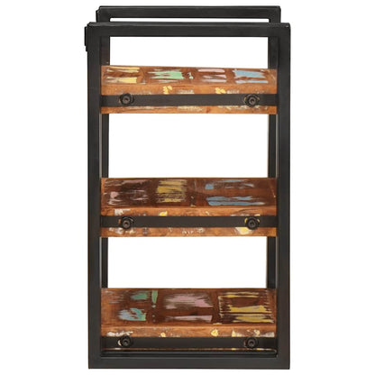 Mesa-de-cabeceira 2 pcs Madeira Sólida Reclamada