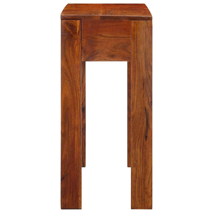 Mesa de consola 80x35x75 cm Madeira maciça Acácia