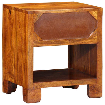 Buffet Multicolor 40 x 35 x 45 cm Madeira de acácia maciça