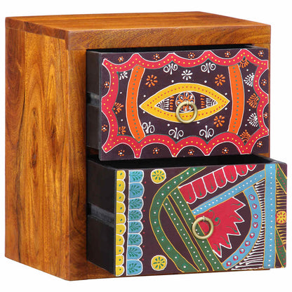 Armário de Cabeceira com gaveta Castanho 35 x 30 x 40 cm