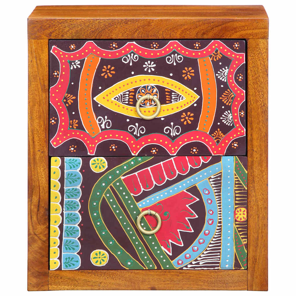 Armário de Cabeceira com gaveta Castanho 35 x 30 x 40 cm