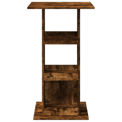 Mesa de bar com arrumação derivados de madeira carvalho fumado