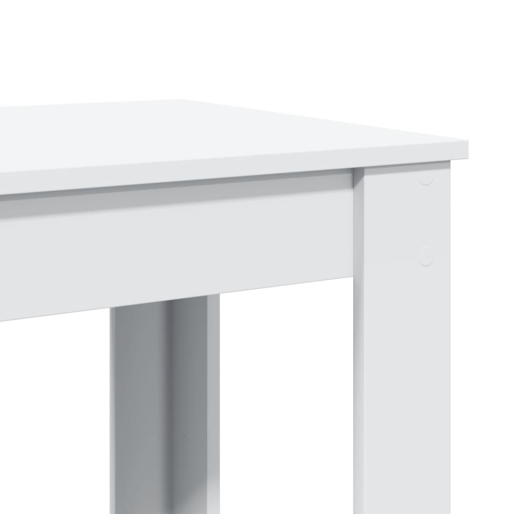 Mesa de bar 102x50x103,5 cm derivados de madeira branco