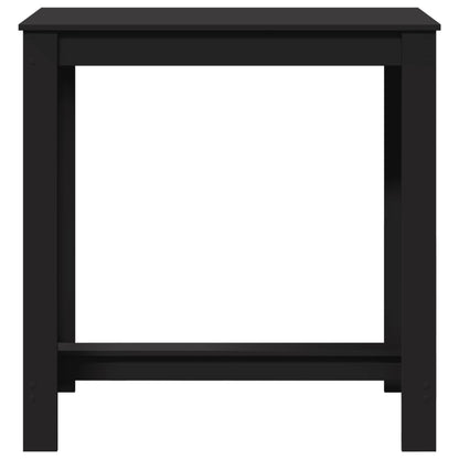Mesa de bar 102x50x103,5 cm derivados de madeira preto