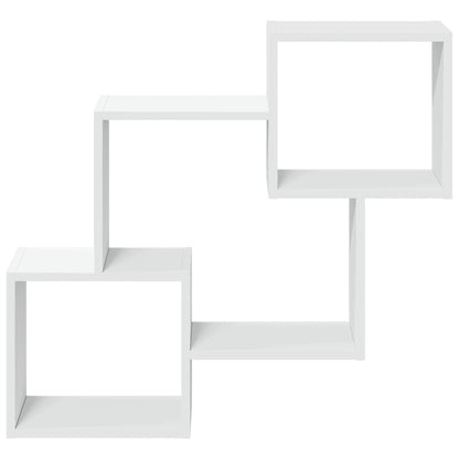 Armário de parede 78x18x71 cm derivados de madeira branco