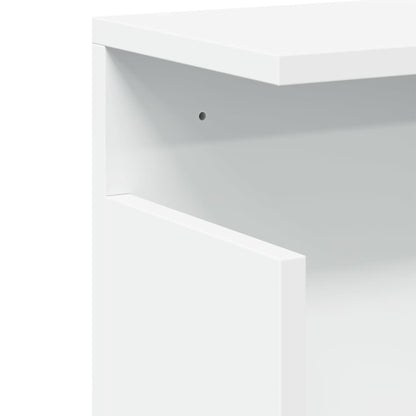 Armário de parede 60x20x30 cm derivados de madeira branco