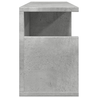 Armário de parede 60x20x30 cm deriv. madeira cinzento cimento