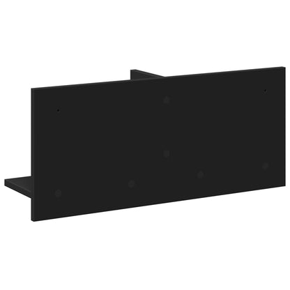 Armário parede 70x16,5x30 cm derivados de madeira preto