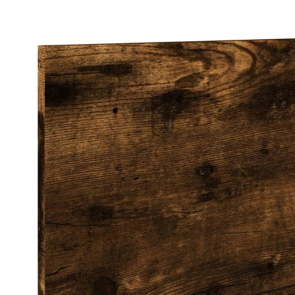 Armário de parede 70x16,5x30 cm deriv. madeira carvalho fumado