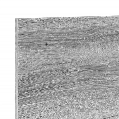 Armário de parede 70x16,5x30 cm deriv. madeira cinzento sonoma