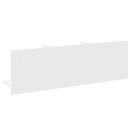 Móvel de parede 100x16,5x30 cm derivados de madeira branco