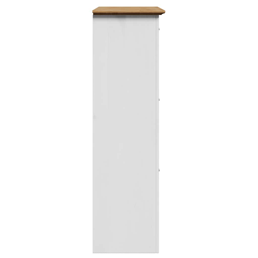 Sapateira BODO 80x35x118 cm branco e castanho