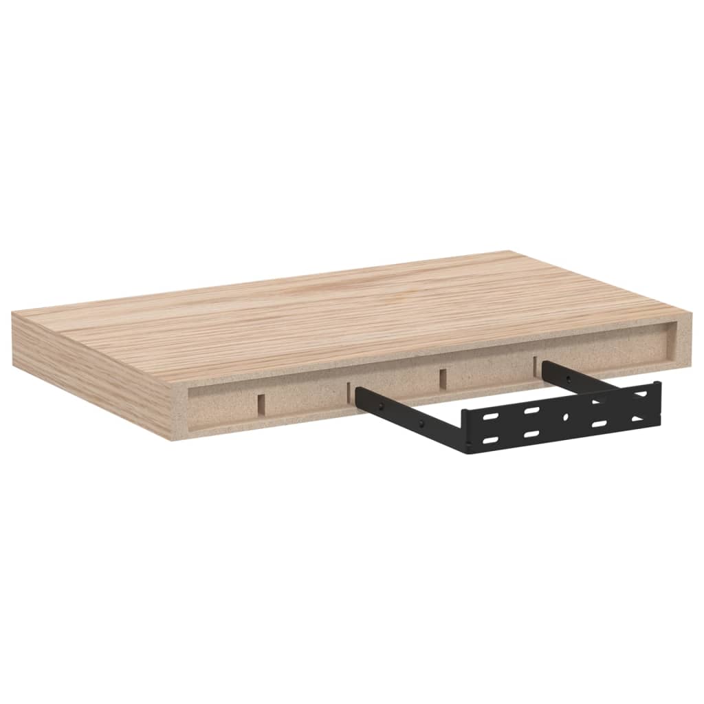 Prateleiras flutuantes 2 pcs 40x23,5x4 cm derivados de madeira