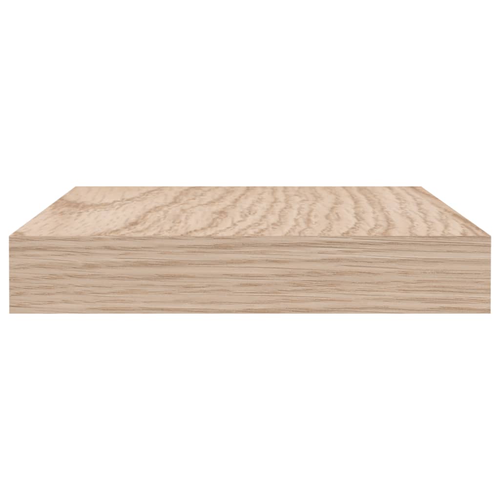Prateleiras flutuantes 2 pcs 60x23,5x4 cm derivados de madeira