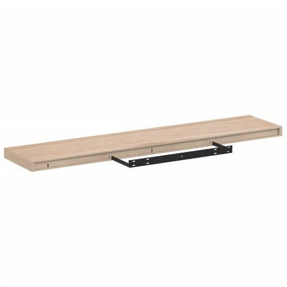 Prateleiras flutuantes 2 pcs 110x23,5x4 cm derivados de madeira