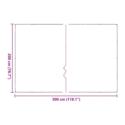 Cobertura Vegetal com Ilhós 2x3 m Polietileno