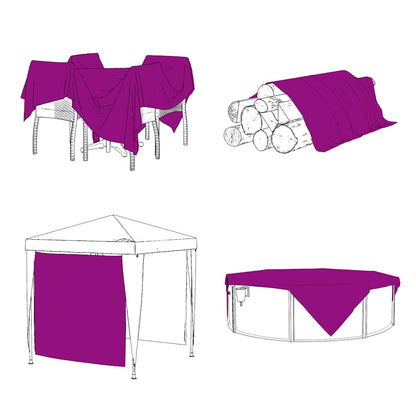 Cobertura Vegetal com Ilhós 2x8 m Polietileno