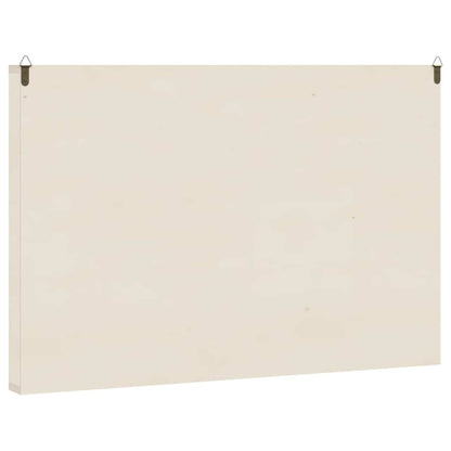 Vitrine de colecionador de madeira com 60 compartimentos 60x4,5x40,5cm