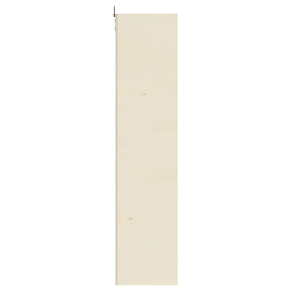 Vitrine de colecionador de madeira com portas 60x8,5x37cm