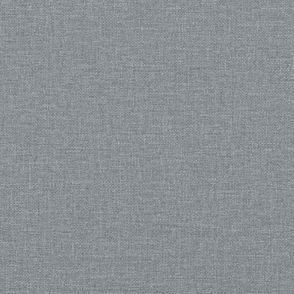 Cadeira com apoio de braços tecido cinzento-claro