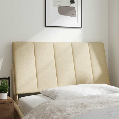 Almofadão de cabeceira Hanko 100 cm tecido creme