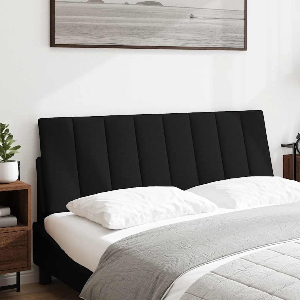 Almofadão de cabeceira Hanko 140 cm tecido preto