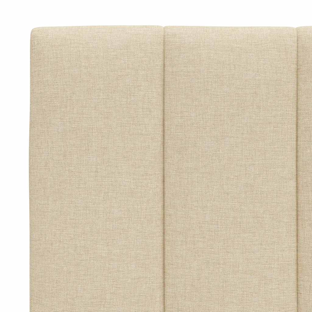 Almofadão de cabeceira Hanko 140 cm tecido creme