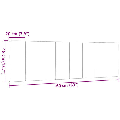 Almofadão de cabeceira Hanko 160 cm tecido preto
