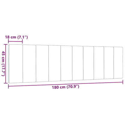 Almofadão de cabeceira Hanko 180 cm tecido preto