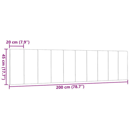 Almofadão de cabeceira Hanko 200 cm tecido preto