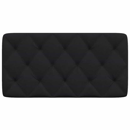 Almofadão de cabeceira 100 cm tecido preto