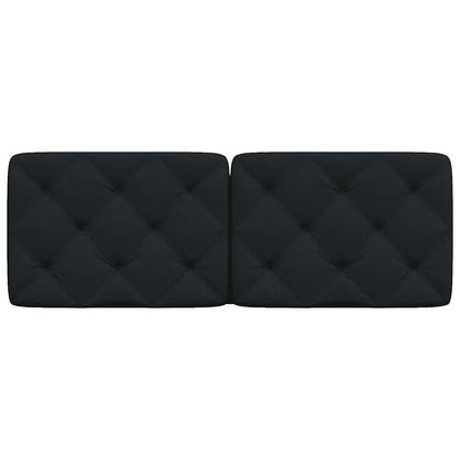 Almofadão de cabeceira 120 cm tecido preto