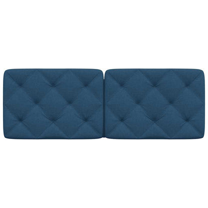 Almofadão de cabeceira 120 cm tecido azul