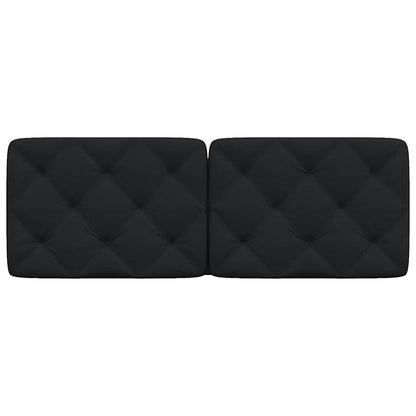 Almofadão de cabeceira 140 cm tecido preto