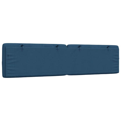 Almofadão de cabeceira 200 cm tecido azul