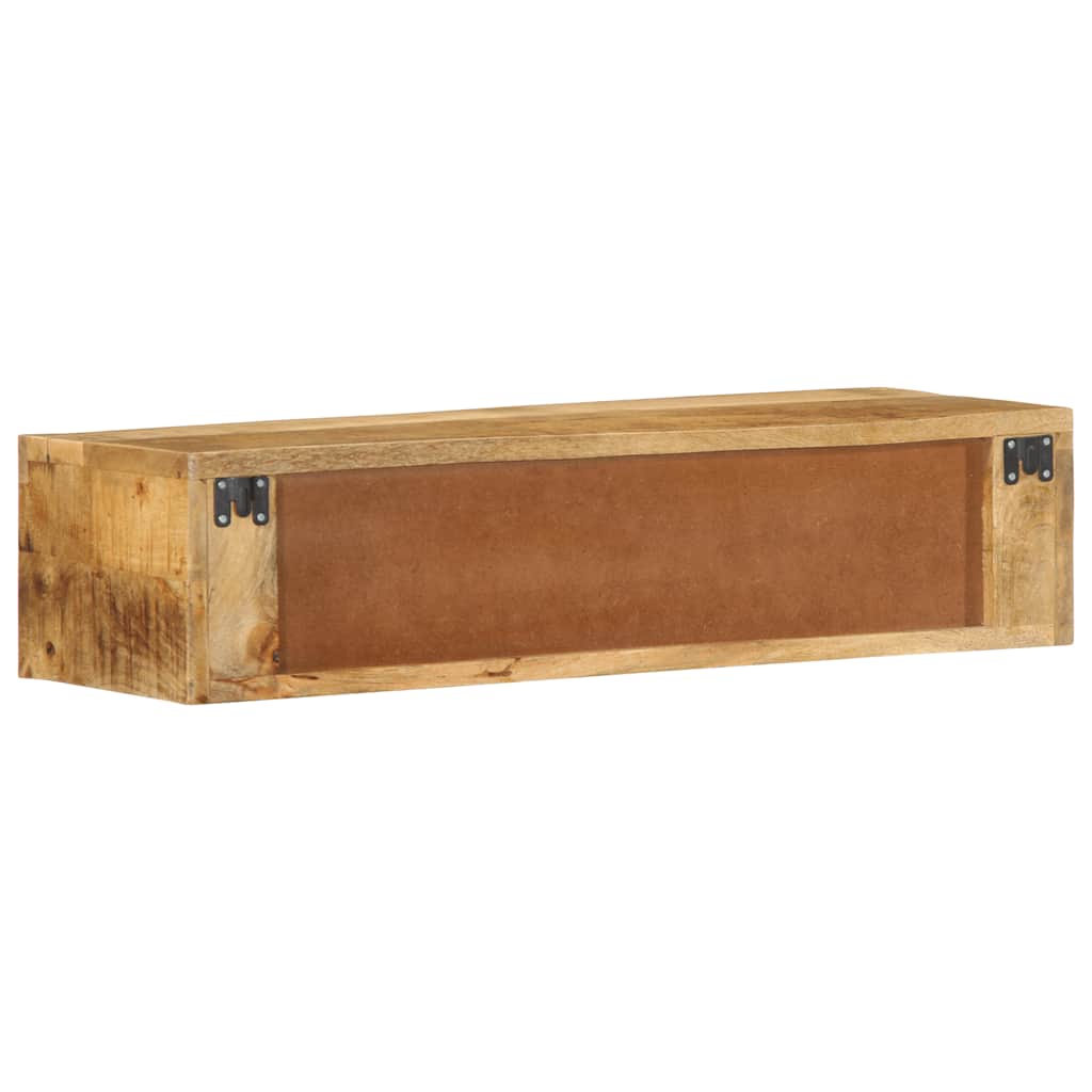 Armário de TV para parede 80x30x19 cm mangueira áspera maciça