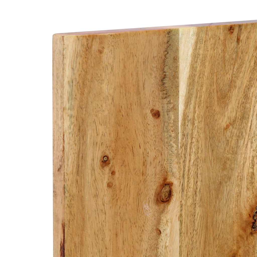 Cabeceira 120 cm Madeira maciça de Acácia