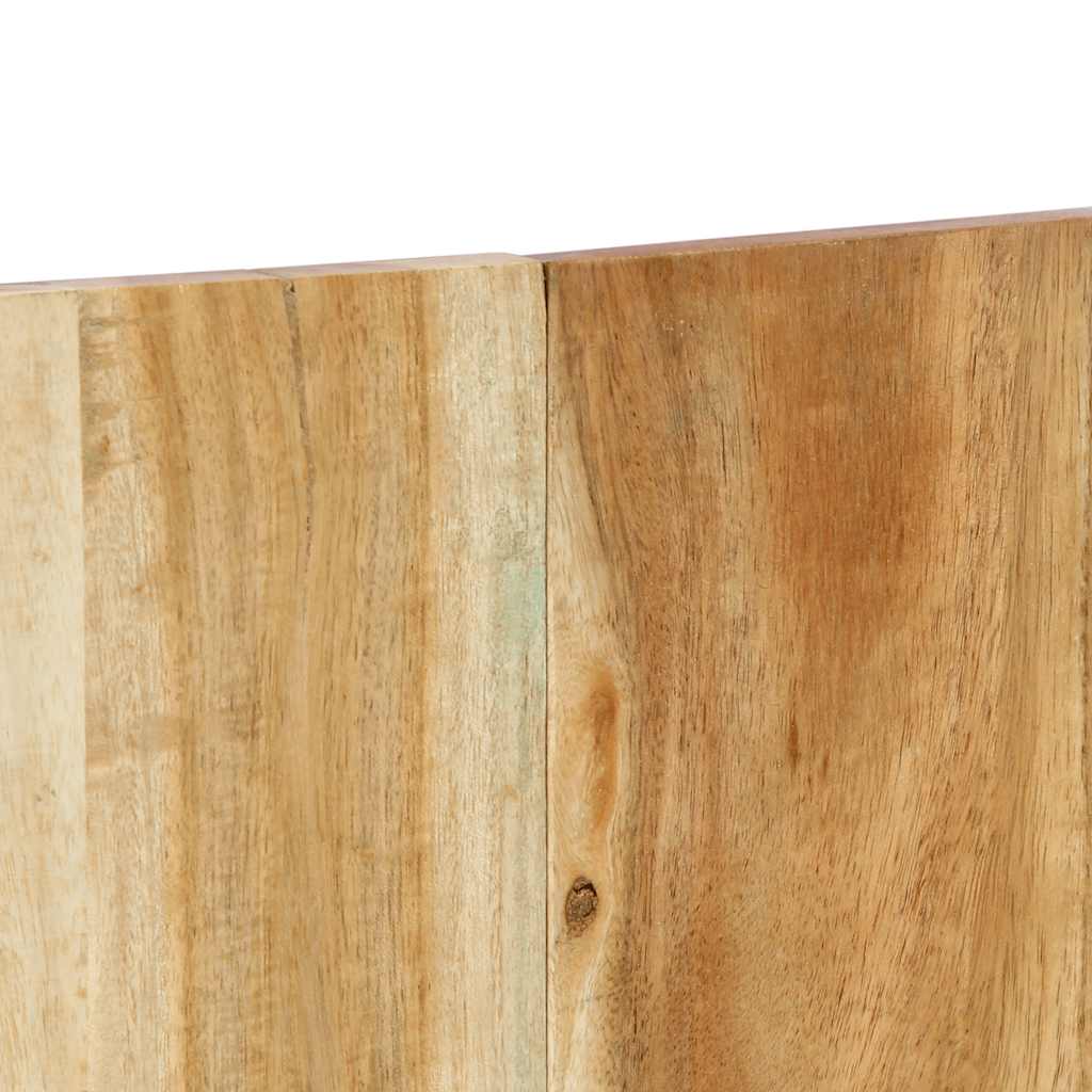 Cabeceira 120 cm Madeira maciça de Acácia