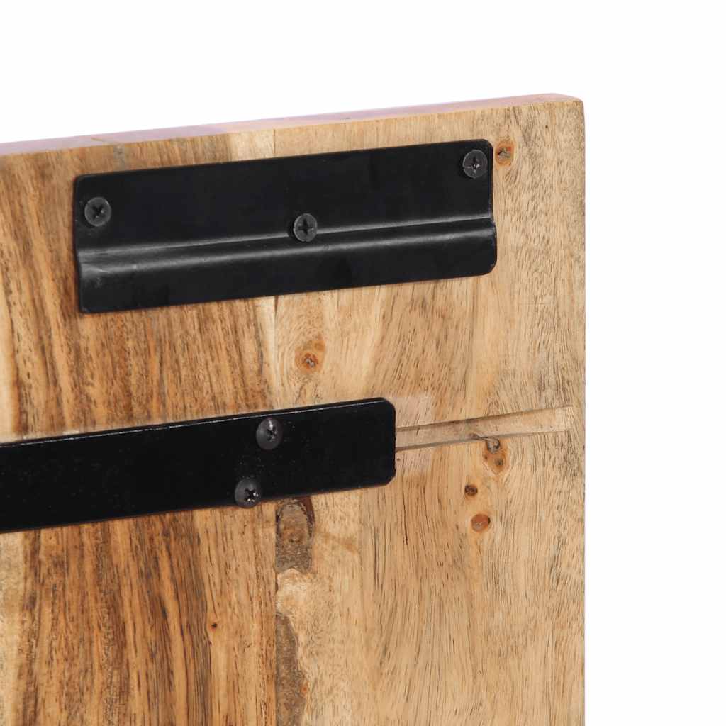 Cabeceira 120 cm Madeira maciça de Acácia