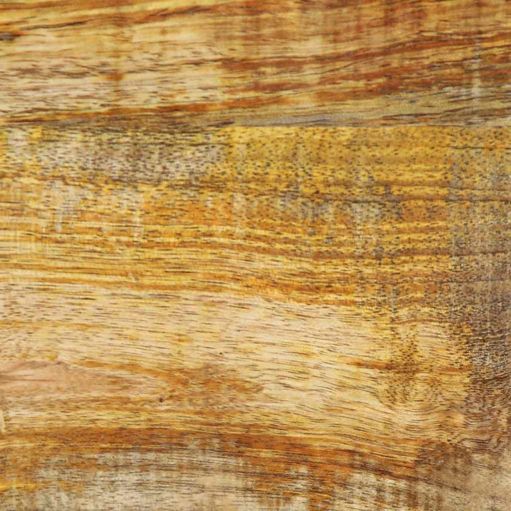Mesa de cabeceira 60x32x80 cm madeira maciça manga áspera