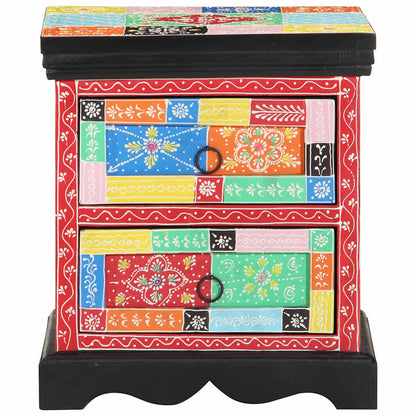 Armário de Cabeceira 2 pcs Multicolor 40 x 35 x 45 cm