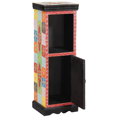 Cômoda Multicolor 30 x 30 x 90 cm Madeira de mangueira maciça
