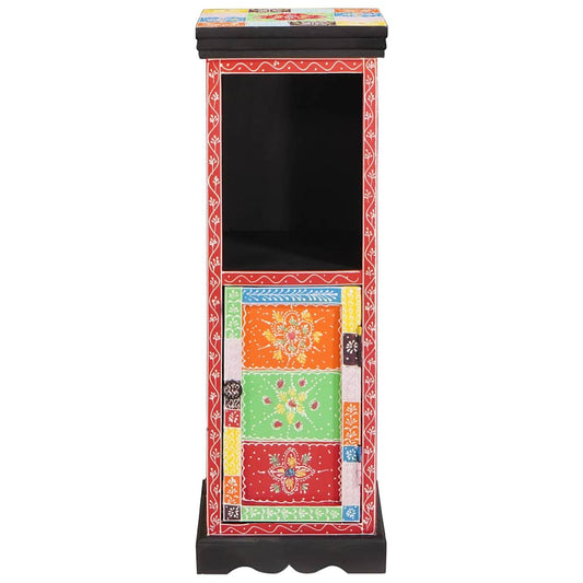 Cômoda Multicolor 30 x 30 x 90 cm Madeira de mangueira maciça