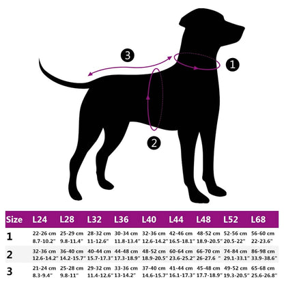 casaco para cães com arnês impermeável reflexivo vermelho L52