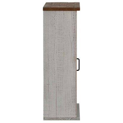 Armário suspenso HALDEN com porta de correr 49x22,5x70 cm Pinho