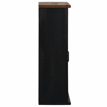 Armário suspenso HALDEN 2 portas de correr 75x22,5x70 cm Pinho