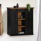 Armário suspenso HALDEN 2 portas de correr 75x22,5x70 cm Pinho